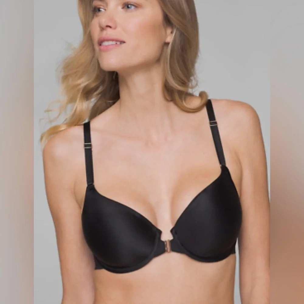 Soma Vanishing Back 360 Bra 40B Unlined Perfect Coverage‎ Front Close Wired NEW
